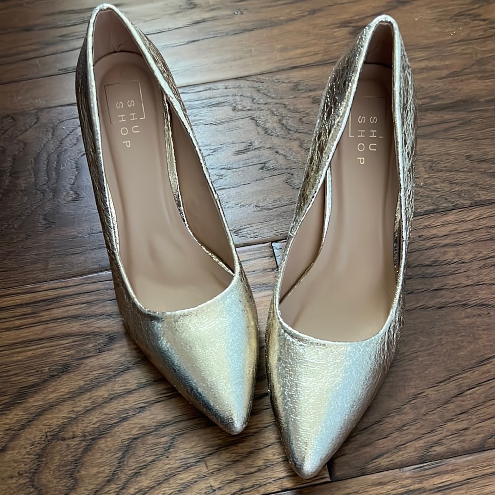 Fabulous Gold Heels